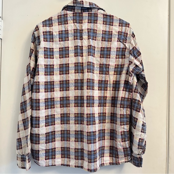Vintage plaid button down long sleeve - Picture 2 of 10